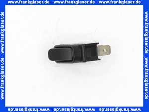700342 Weishaupt Schalter 1-polig 6A 250V Wippe schwarz Stellung 1-0-2