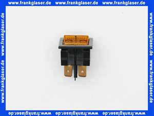 700914 Weishaupt Schalter 1300CBN-AS-B5 250V N/KA Wippe gelb transparent Aufdruck 1