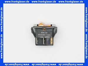 700914 Weishaupt Schalter 1300CBN-AS-B5 250V N/KA Wippe gelb transparent Aufdruck 1