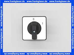 701210 Weishaupt Schalter A1/8ZM/F601/NS 1-polig Stellung 0-1