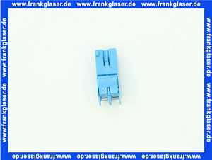 716204 Weishaupt Stecker Nr. 18 2-polig blau Rast 5 Pos. 1b, 2a, 2b, Kod. d20