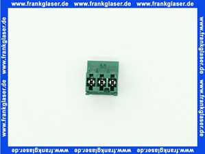 716208 Weishaupt Stecker Nr. 14 3-polig grün Rast 5 Position 3b Kodierung O1c, d30