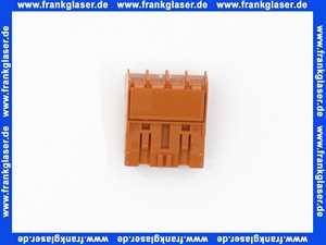 716209 Weishaupt Stecker Nr. 16 4-polig braun Rast 5 Position 2a, 4b Kodierung d20, 03c