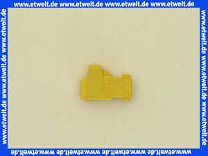 716229 Weishaupt Stecker Nr. 10 2-polig gelb Rast 5
