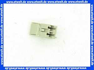 716239 Weishaupt Stecker B10 2-polig grau Rast 5 Pos. 1a