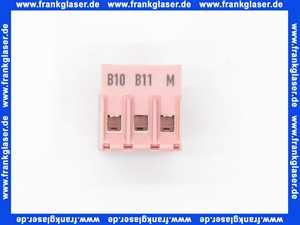 716247 Weishaupt Stecker Nr. 8 3-polig rosa Rast 5 WTC-O
