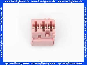 716247 Weishaupt Stecker Nr. 8 3-polig rosa Rast 5 WTC-O
