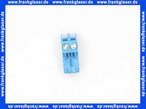 716279 Weishaupt Stecker eBUS 2-polig lichtblau Rast 5 K59 PA6 V2
