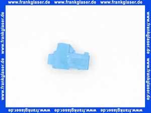 716279 Weishaupt Stecker eBUS 2-polig lichtblau Rast 5 K59 PA6 V2