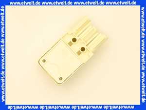 716541 Weishaupt Steckerteil ST18/3 Nr. 4 grün mit Verriegelung und aufgeschraubter Kappe