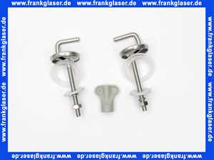 Wisa WC-Sitz Leo, weiß, Duroplast 2,76 kg, exz. Edelstahlscharniere 1409261401