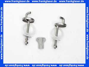 Wisa WC-Sitz Libra, weiß, Duroplast 2,0kg, exz. Edelstahlscharniere 1409267001