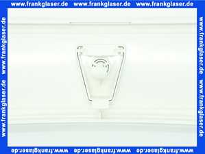 Wisa Deckel mit Taste zu AP-Spülkasten 670, weiß 8050410501