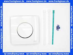 8050417101 Wisa Quadro Bedienungsplatte Betätigungsplatte Gaia weiß