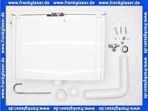 Wisa AP-Spülkasten 570, weiß Start-Stopp,6(6-9) L,T=106mm 8050422640