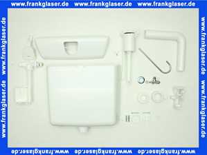 Wisa AP-Spülkasten 1070, weiß Start-Stopp,6(6-9) L,T=130mm 8050424100