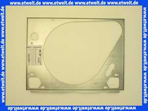 1532810 Wolf Ersatzteil Brennraumboden D300 m. Schaumdichtung, für CGB-35/50,