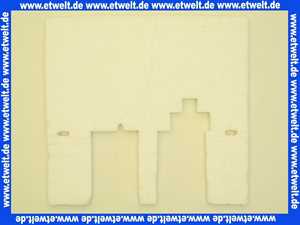 161401799 Wolf Wärmedämmung Brennerplatte für NG-3E-17,