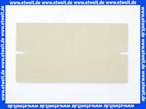 1615123 Wolf Isolierung Brennkammerrückwand NG-2-23 326X276X7,5