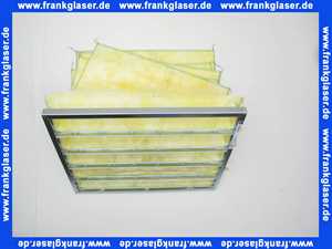 Wolf Taschenfilter Filter Filtereinsatz ISO ePM10 60% Typ 3/4, BxHxT: 490x592x600 1650120