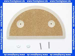 1668538 Wolf Ersatzteil Wärmedämmung für Türe oben inkl. Schrauben, f. BVG,