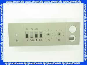 1710000 Wolf Regelungsgehäuse Unterteil m. Frontschild, GU/GG