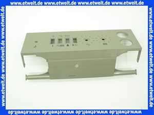 1710000 Wolf Regelungsgehäuse Unterteil m. Frontschild, GU/GG