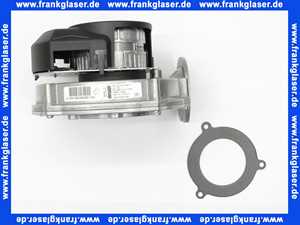 210001299 Wolf Ventilator mit Drei-Loch-Flansch ab 11/99 (ersetzt Art.- Nr. 21 00 012, 86 02 542)