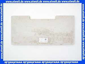 2482771 Wolf Brennkammergrundplatte 530x240x30mm für HVG