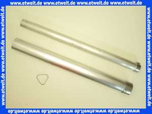 2600011 Wolf Ersatzteil Luft-/Abgasrohr DN63/96 L:962mm für Heizthermen,