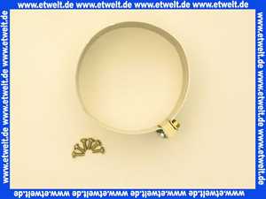 2600071 Wolf Ersatzteil Schelle DN96 für Luftrohr Breite 55mm,