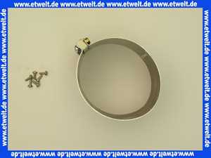 2600072 Wolf Ersatzteil Schelle DN96 für Luftrohr Breite 100mm,