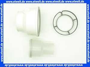 2651216 Wolf Ersatzteil Übergang DN60/100 auf DN80/125 für Luft-/Abgasführung,