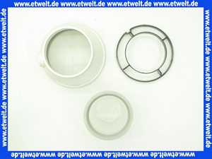 2651216 Wolf Ersatzteil Übergang DN60/100 auf DN80/125 für Luft-/Abgasführung,