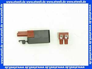 2794015 Wolf Stecker/Buchsen-Teil 2-polig braun