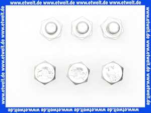 3410006 Wolf Sechskantschraube M8x16-8.8 DIN933