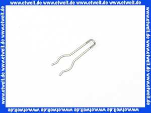 8602168 Wolf Federklammer für Temperaturfühler 1 Stück