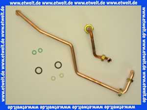 8613509 Wolf Ersatzteil Verrohrung m. Rückflußverh. für CGW bis 04/09),