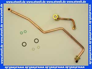 8613509 Wolf Ersatzteil Verrohrung m. Rückflußverh. für CGW bis 04/09),