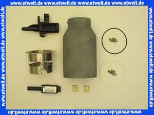 8908075 Wolf ET Flammrohr Brennerrohr Keramik (Set) für COB-20,