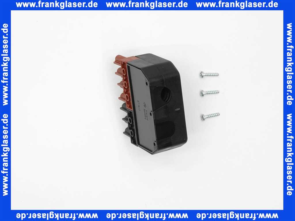Stecker 7-polig schwarz/braun, 250/400V, 16A System Wieland Ihr 
