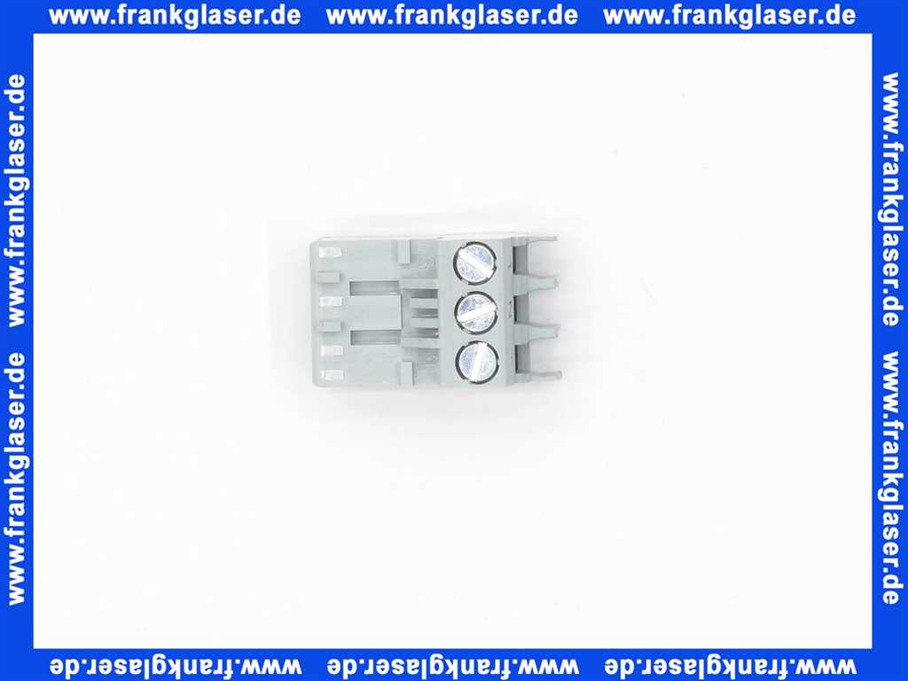 Remeha Stecker 3 polig Zusatzpumpe 300009077 Ihr Partner für 