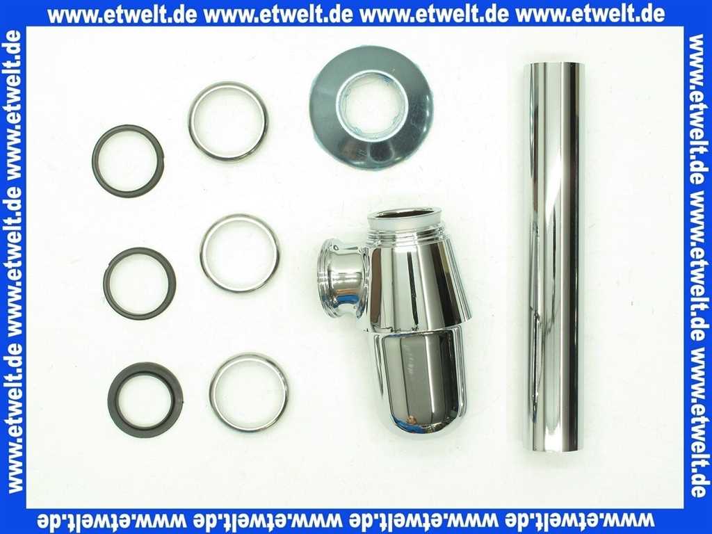 100674 Viega Flaschengeruchverschluss, Messing, Tasse-Durchmesser 50mm ...