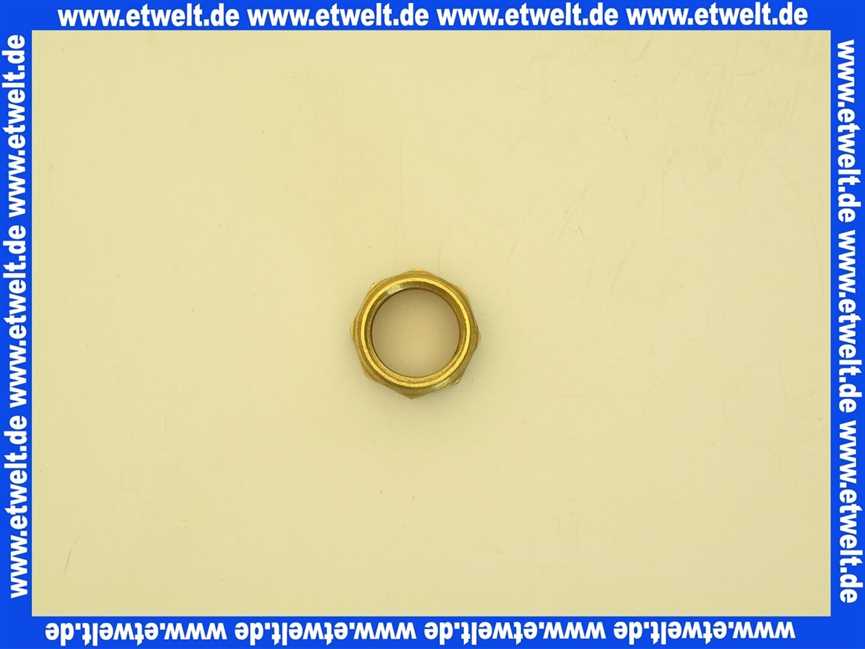 Rotguss Reduzierstück 3/4 Innengewinde auf 1 Aussengewinde