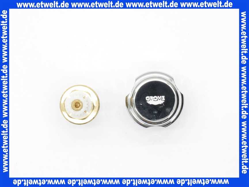 41818 WAS Fettkammeroberteil mit Design-Griff und Rückflussverhinderer 1/2'' für WAS-Ventil