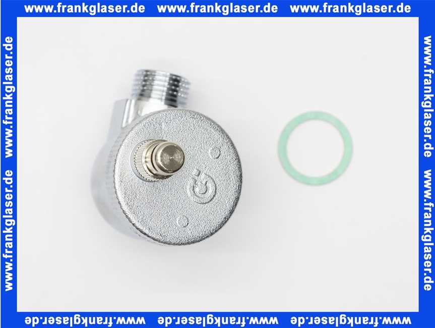 Automatischer Schnellentlüfter Aercal Typ 504 Winkelentlüfter rechtsgewinde größe 1/2 Zoll Ausführung C