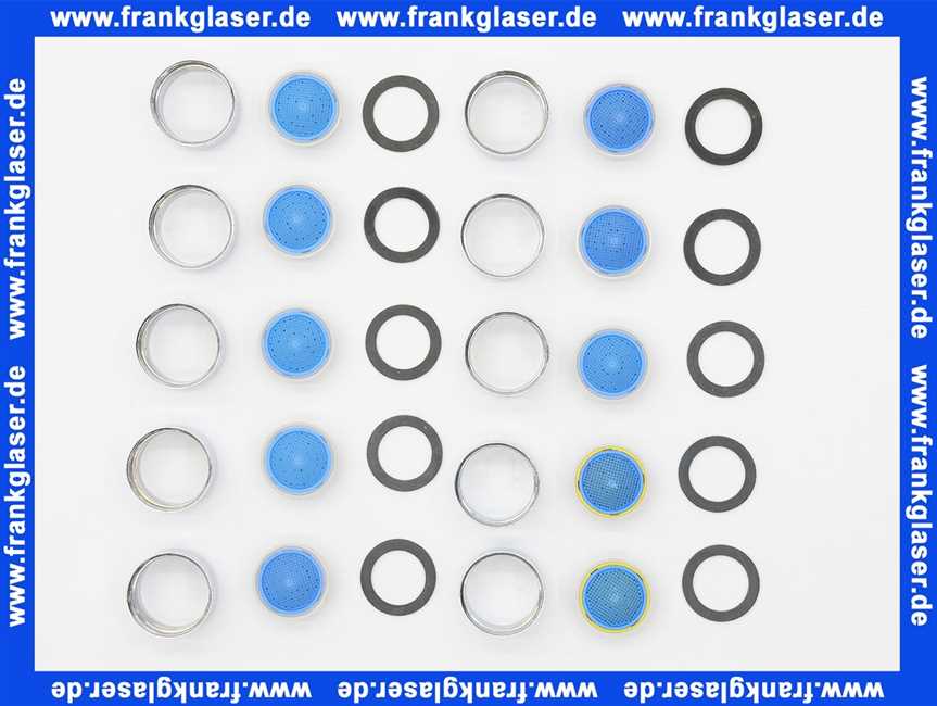 10 x Strahlregler Mischdüse Luftsprudler Siebeinsatz Siebchen 22x1 Innengewinde