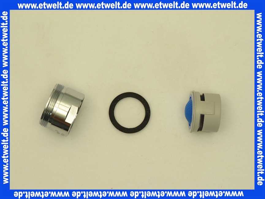 Strahlregler Mischdüse Luftsprudler Siebeinsatz Siebchen 28x1 Außengewinde 1 Stück