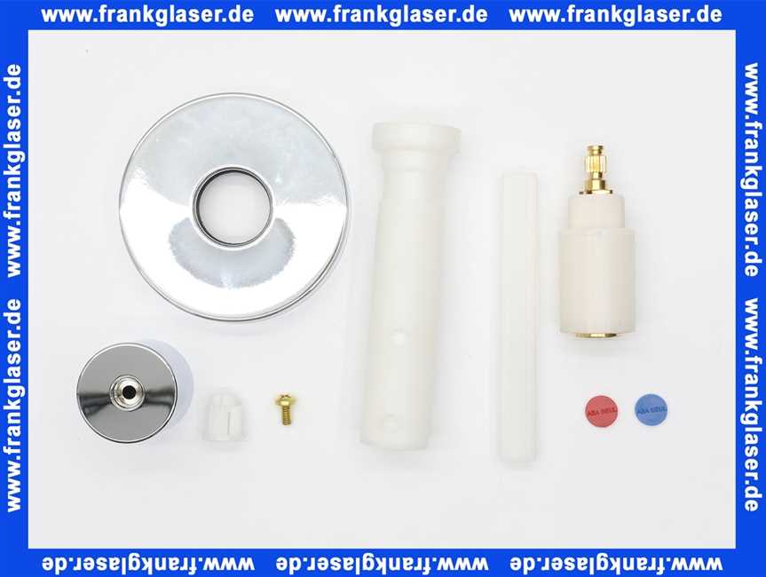 ABA BEUL Design-Fertigmontageset 35-120mm für UP- Ventile Kalt- und Warmwasser 09076.000.0