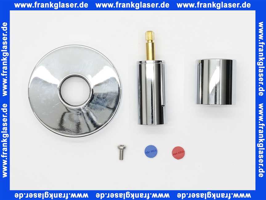 ABA BEUL Design-Fertigmontageset bis 36mm für UP-Ventile Kalt- und Warmwasser 09077.000.0